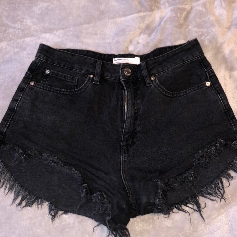 Denim jean shorts